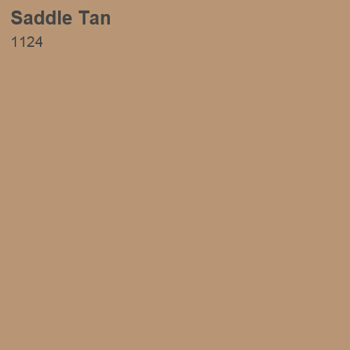 1124 Saddle Tan a Paint Color by Benjamin Moore